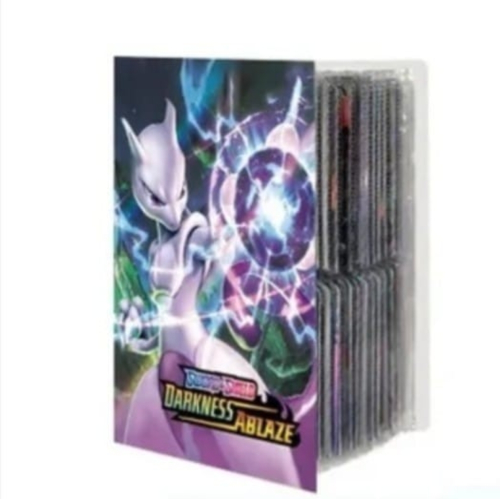 Mewtwo Pokemon Cards Album + 120 Cards 🔥 Holds Upto 240 Cards 🔥